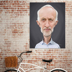 Jeremy Corbyn // Stretched Canvas (16"W x 20"H x 1.5"D)