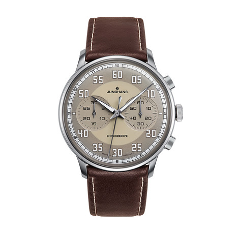 Junghans Meister Driver Chronoscope Automatic // 027/3684.00
