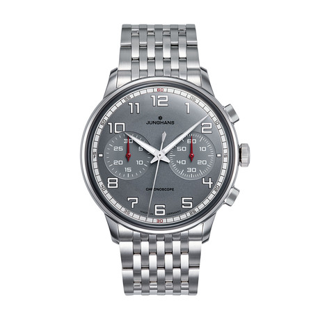 Junghans Meister Driver Chronoscope Automatic // 027/3686.44