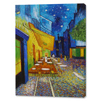 Vincent Van Gogh // Café Terrace // 1888 (16"W x 20"H x 0.75"D)