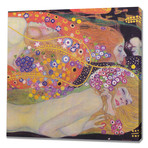 Gustav Klimt // Water Serpents II // 1907 (18"W x 18"H x 0.75"D)