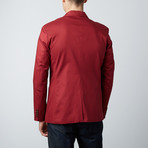 Fashion Blazer // Burgundy (2XL)