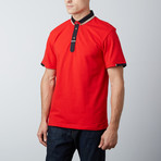 Short-Sleeve Polo // Red (2XL)