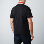 Short-Sleeve Polo // Black (L)