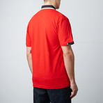 Short-Sleeve Polo // Red (S)