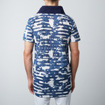 Short-Sleeve Sport Top // Blue (M)