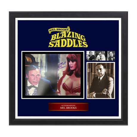 Signed Photo Collage // Blazing Saddles II