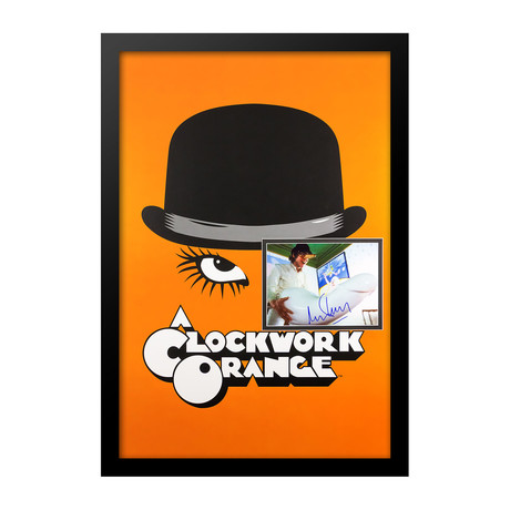 Signed Movie Poster // A Clockwork Orange