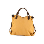 5006 Canvas + Leather Bag (Yellow)