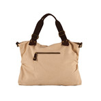 5007 Canvas + Leather Bag (Yellow)