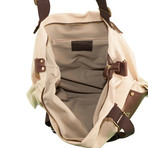 5007 Canvas + Leather Bag (Yellow)