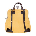 5010 Canvas + Leather Bag (Yellow)