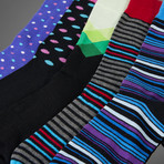 Chelsea Bamboo Fiber Hand-Linked Socks // 5-Pack