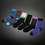 Nolita Bamboo Fiber Hand-Linked Socks // 6-Pack