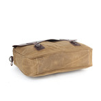 Canvas Computer Brief Case (Khaki)