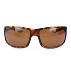 Carajas Square Sunglasses // Tortoise + Black