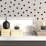Black Dot Stickers