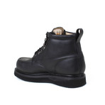 6'' Classic Moc Wedge Boot // Black (US: 9)