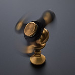 Gyro Spinner Kit // Black + Brass Accents