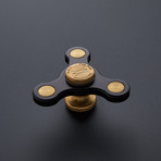 Gyro Spinner Kit // Black + Brass Accents