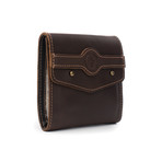 Streamer Fly Wallet (Dark Coffee Brown)