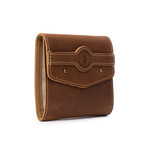 Streamer Fly Wallet (Dark Coffee Brown)