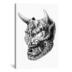 Japanese Demon Mask I (18"W x 26"H x .75"D)