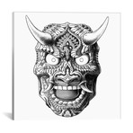 Japanese Demon Mask II by Bioworkz (18"W x 18"H x 0.75"D)