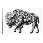 Ornate Bison (26"W x 18"H x .75"D)