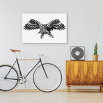 Ornate Falcon // Bioworkz (18"W x 26"H x 0.75"D)