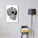 Ornate Skull // Bioworkz (18"W x 26"H x .75"D)