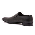 Perforated Slip-On // Black (Euro: 41)