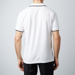 Medusa Polo Shirt // White (L)