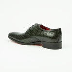 Woven Derby // Green (US: 8)