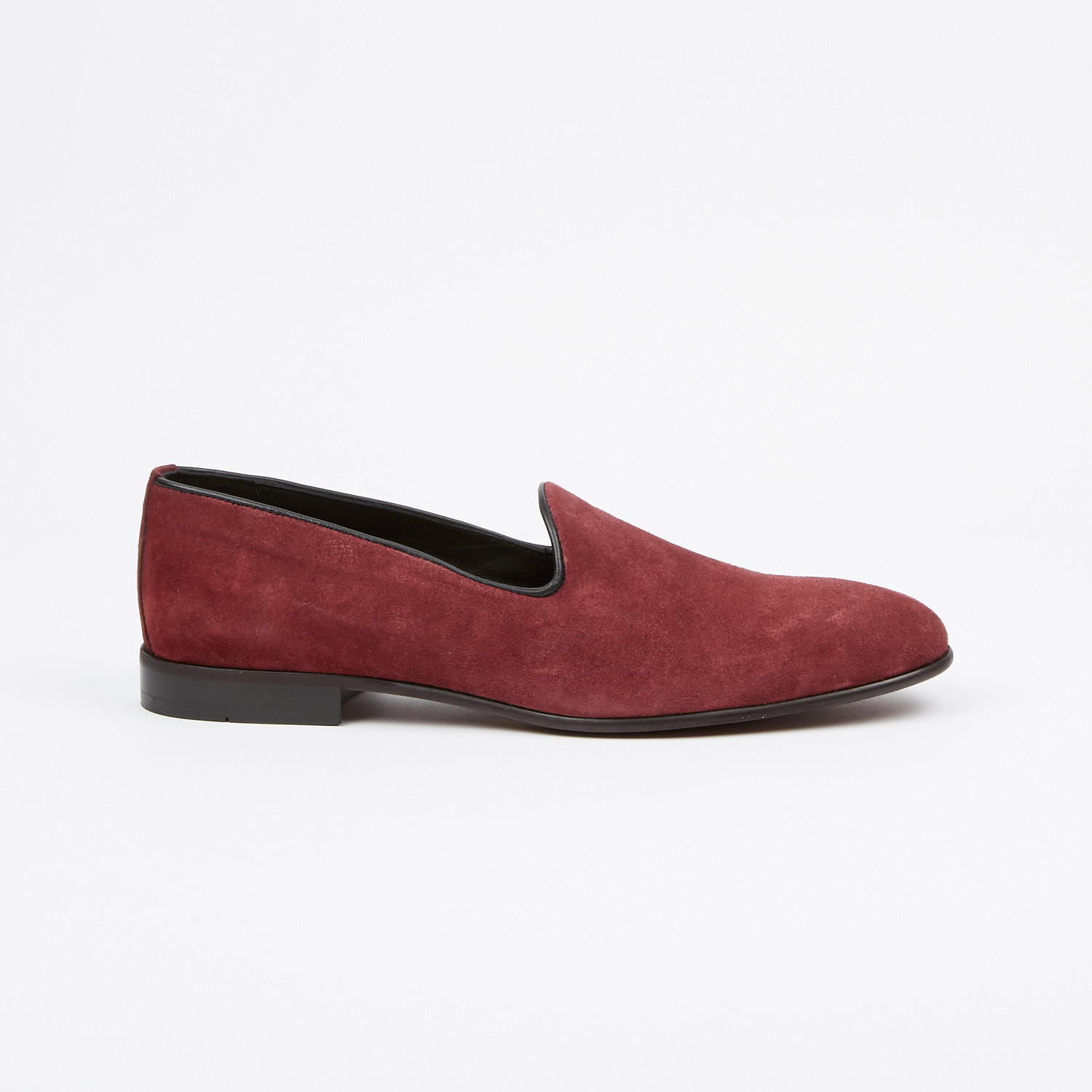 Suede Loafer // Burgundy (US: 10.5) - Pelle Line - Touch of Modern