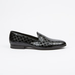 Checkered Printed Loafer // Black (US: 7)