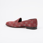 Printed Loafer // Red (US: 9.5)