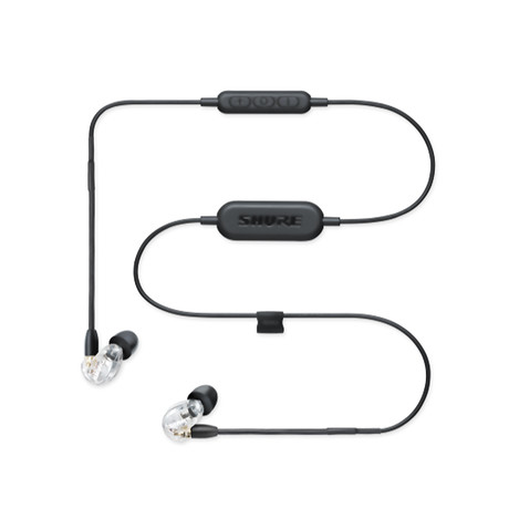 Bluetooth SE215 Sound Isolating™ Earphones with Remote + Mic (Clear)