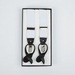 Paolo Lercara // Suspenders // White
