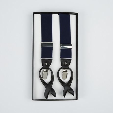 Paolo Lercara // Suspenders // Navy