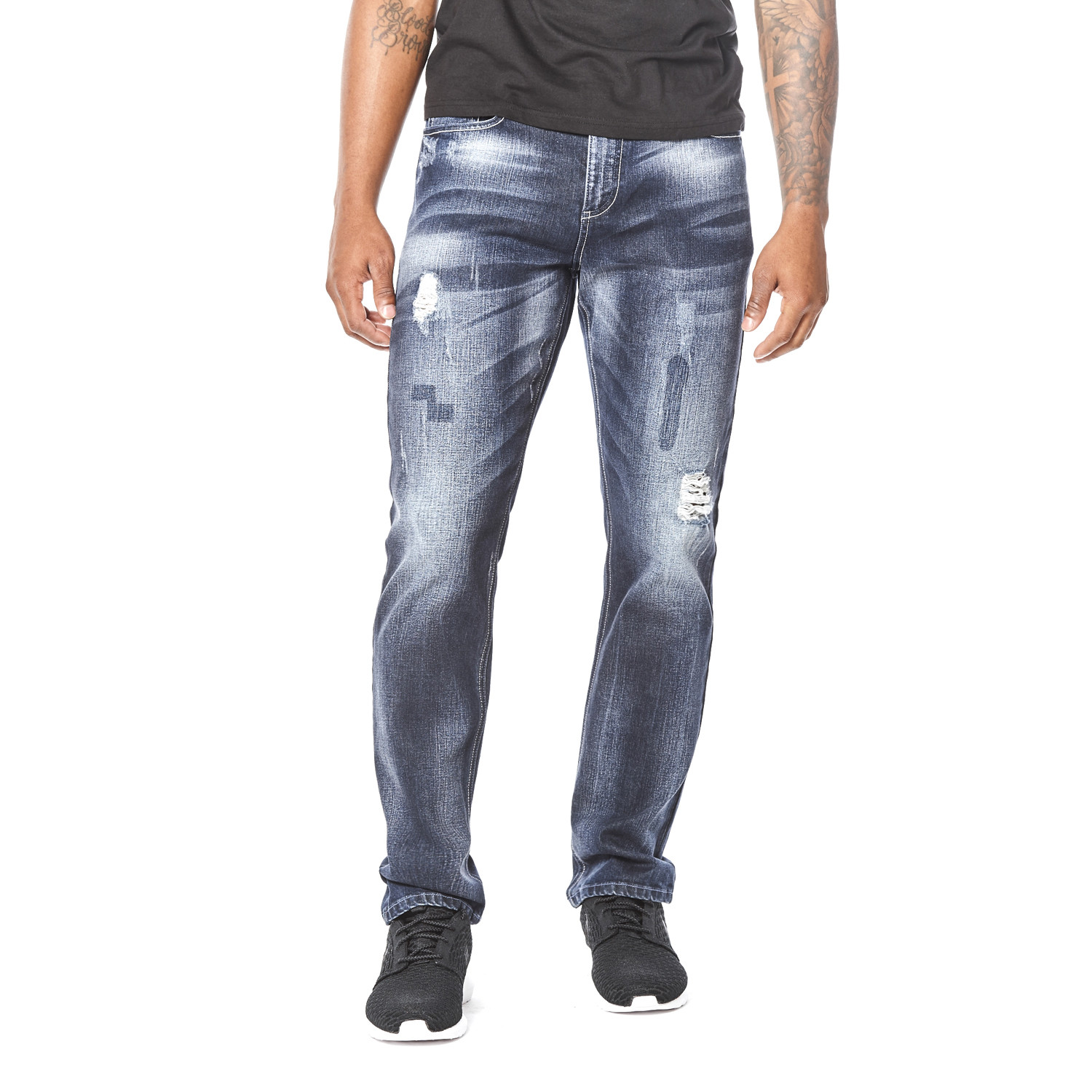 Felix Wash Jeans // Dark Blue (40WX32L) - Request Jeans - Touch of Modern