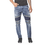 Stand Wash Jeans // Dark Blue (34WX32L)