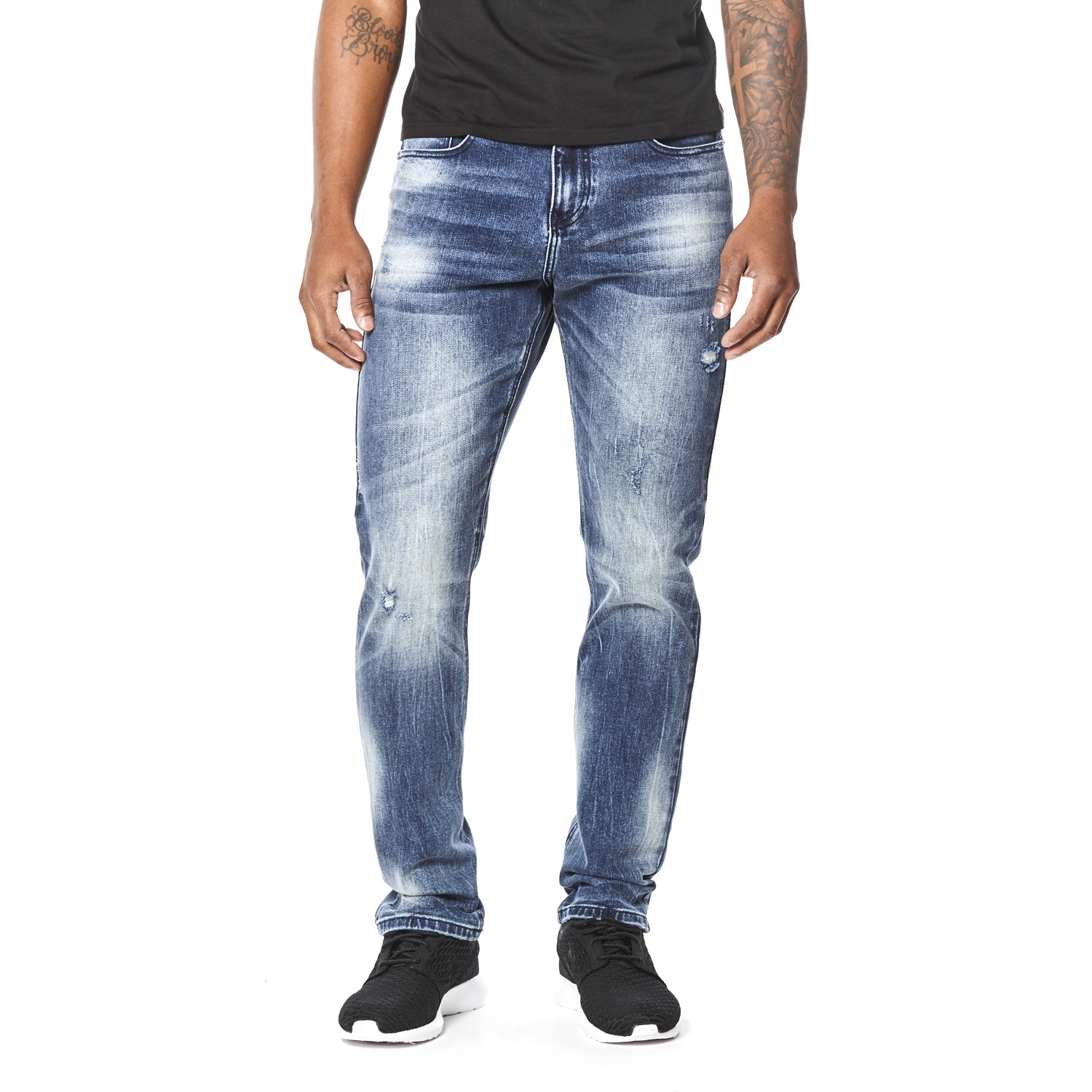 Prince Wash Jeans // Dark Blue (30WX32L) - Request Jeans - Touch of Modern