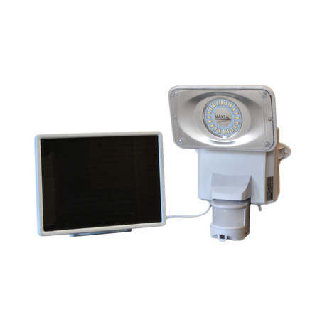 Solar Powered Motion Activated Security Camera + Floodlight