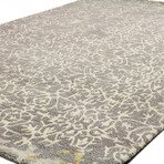 Scarlett // Grey Wool + Viscose Rug (8'6"L x 5'6"W)