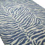 Georgia // Denim Wool + Viscose Rug (5'9"L x 3'9"W)