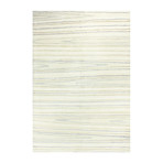 Alison // Ivory Wool + Viscose Rug (8'L x 2'6"W)