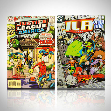 Signed Comic // Justice League of America // Set of 2
