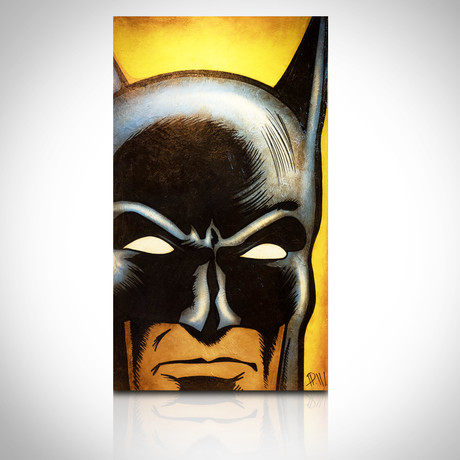 Art on Wood // Batman