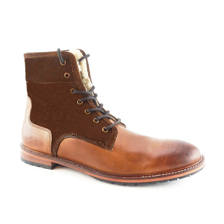 Pipers Lace-Up Boot // Brown (Euro: 44)